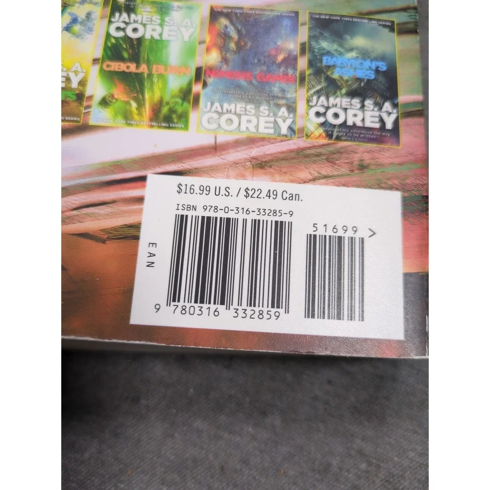 Persepolis Rising James‎ S. A. Corey First Edition 1st Print Trade PB Expanse 7